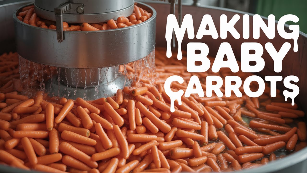 "Ligne de Fabrication de Mini Carottes  Découvrez les Caractéristiques Clés et le Processus Complet"
