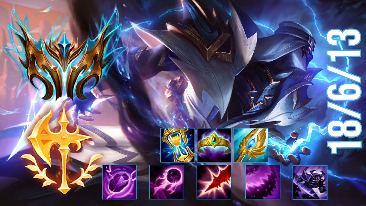 TOP 1 CHALLENGER Guides How to Play Kassadin Mid & Carry + Best Build/Runes Season 13 Patch 13.22