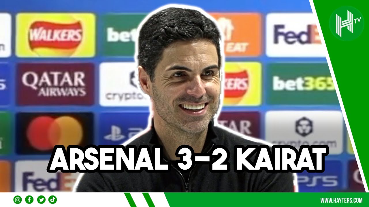 LIVE | Arsenal 3-2 Kairat | Mikel Arteta