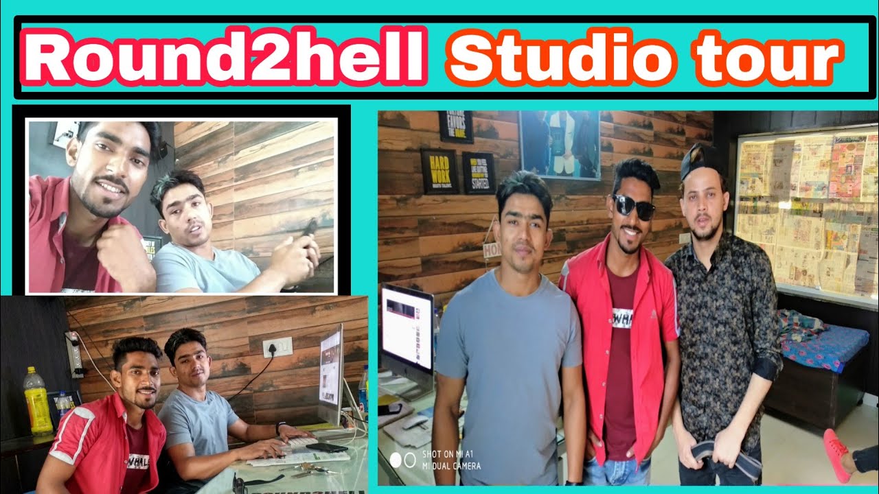 Round2hell Studio tour |R2h| full Address and Biography