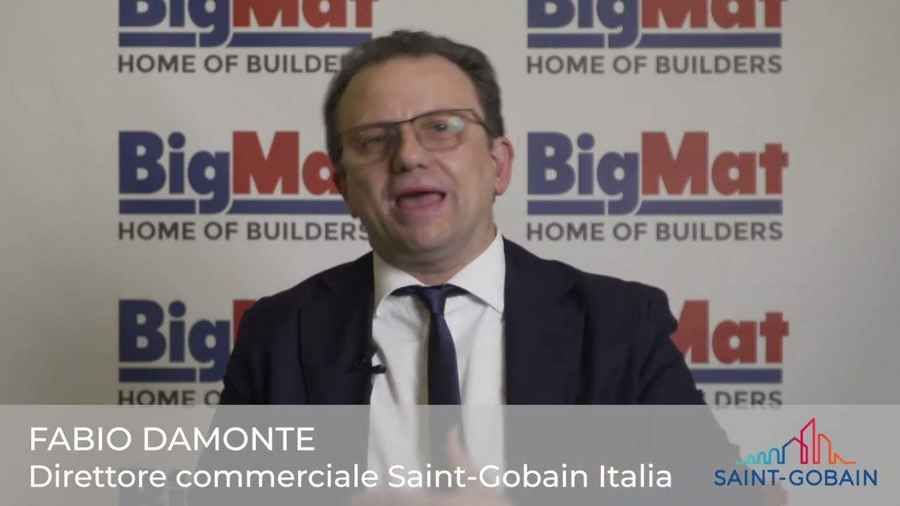 Intervista Fabio Damonte, direttore commerciale di Saint Gobain Italia