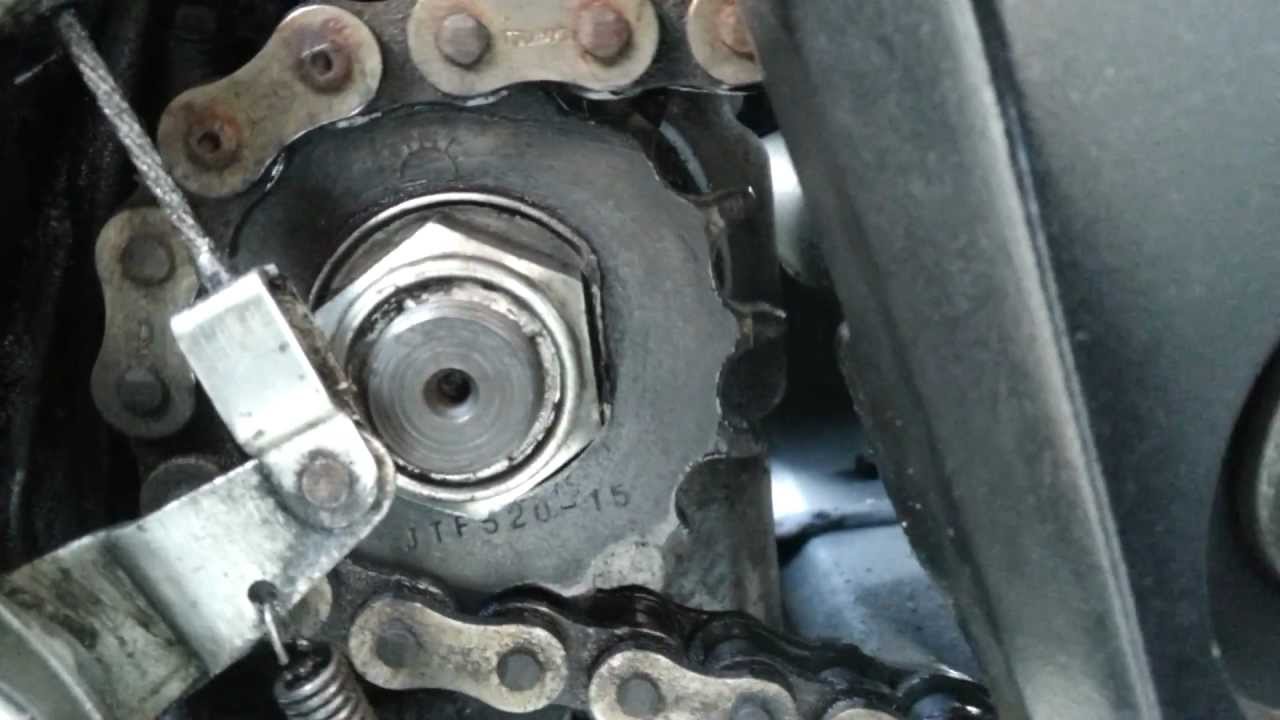 Sv650 front sprocket problems / noise