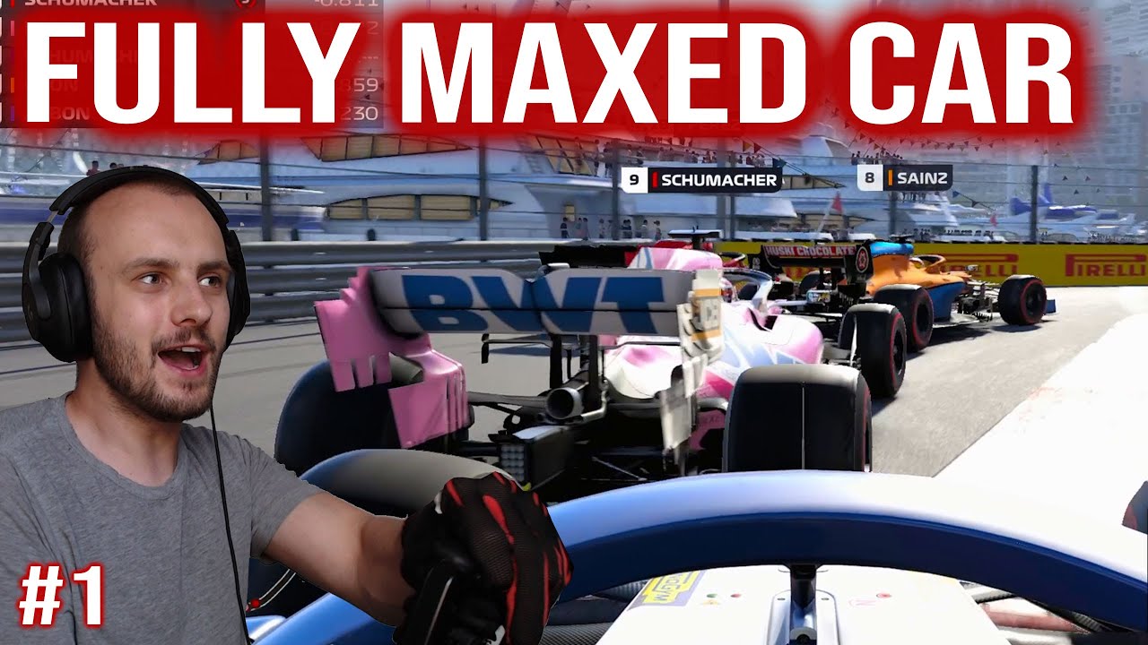 Driving A FULLY UPGRADED My Team Career Mode Car On F1 2020 (part 1)