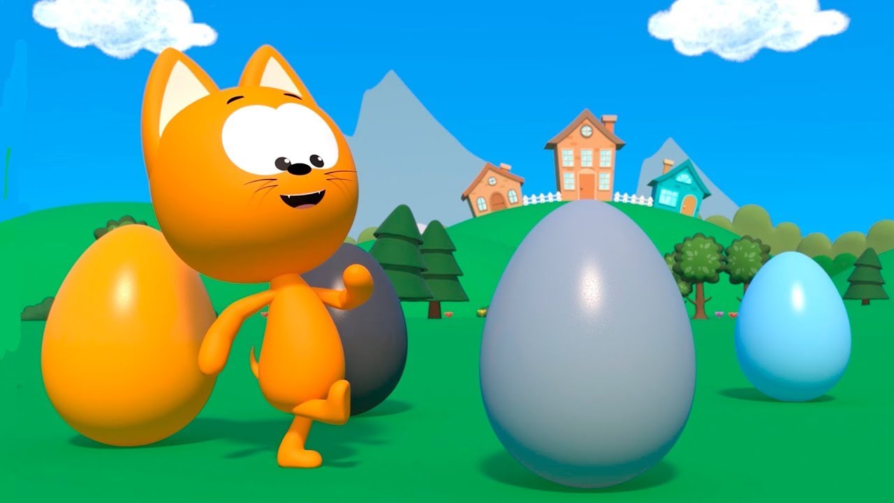 ¡Encuentra los números en las bolas! Contar del 1 al 10 | Dibujos animados educativos para niños
