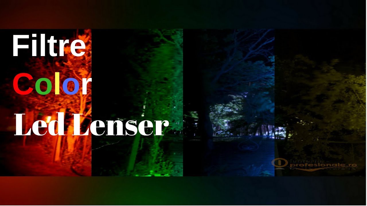 Filtre Color Led Lenser pt. MT10 sau MT14
