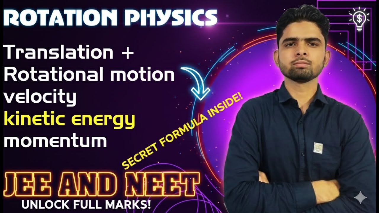 Combined Translational And Rotation Motion #physics