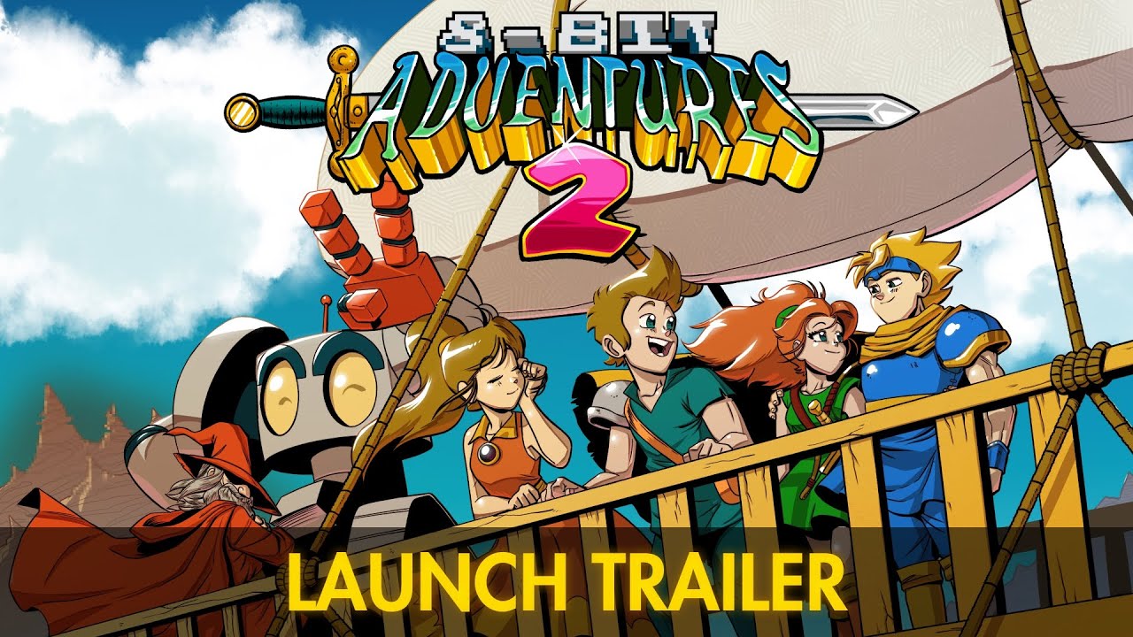 8-Bit Adventures 2 - Console Launch Trailer