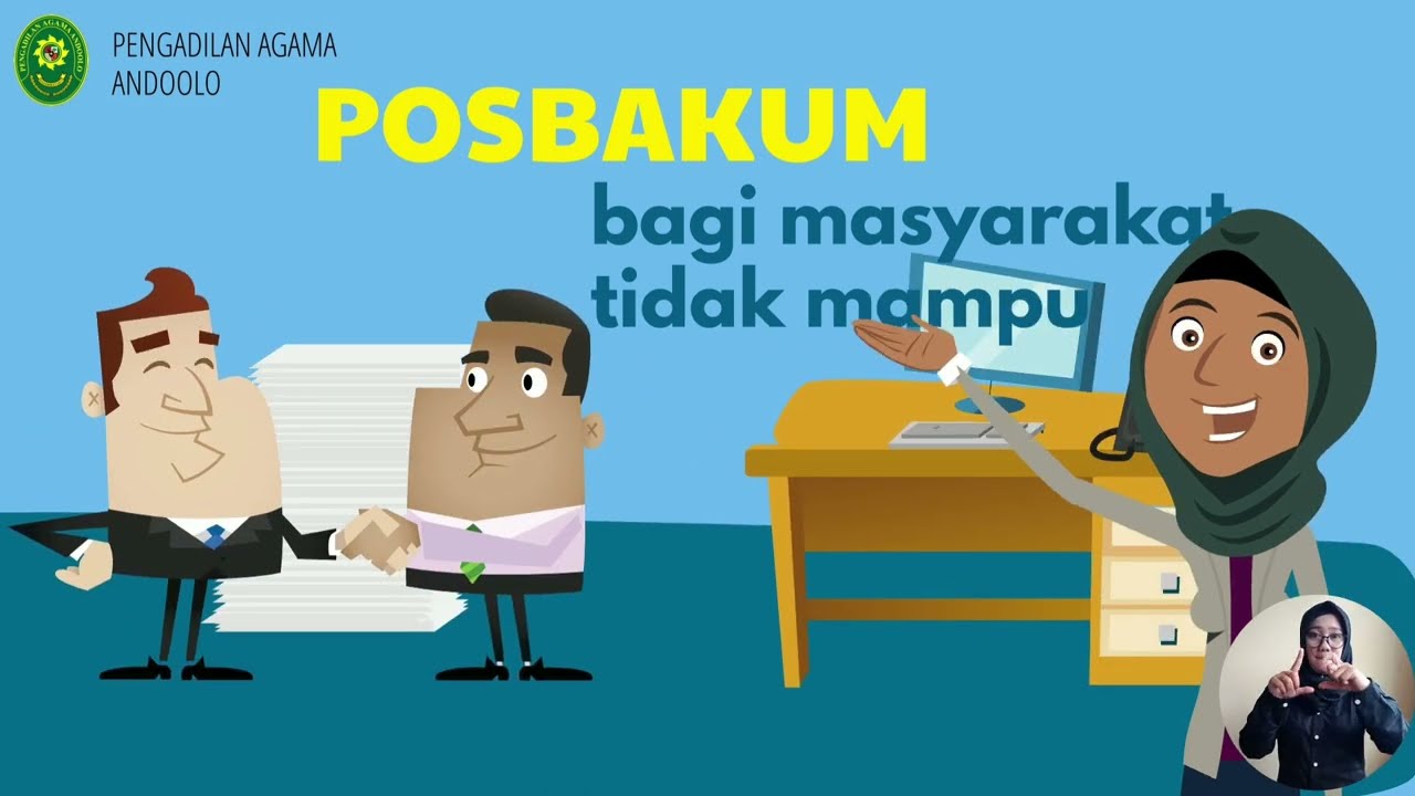 Prosedur Pelayanan POSBAKUM Pengadilan Agama