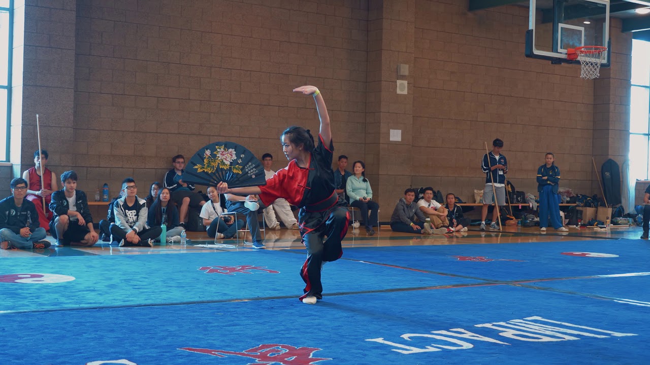 [2019] 23rd Wushu Collegiates - Nina Chuang - Fan - Adv. Other Weapon - 8.43