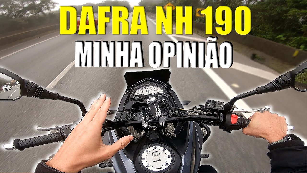 PRIMEIRAS IMPRESSOES DAFRA SYM NH 190 2024