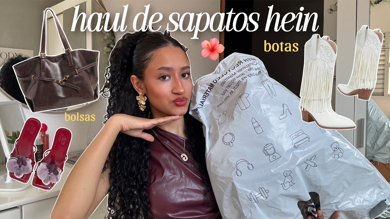 o melhor HAUL de comprinhas da SHEIN *sapatos e bolsas iconicas!!💗