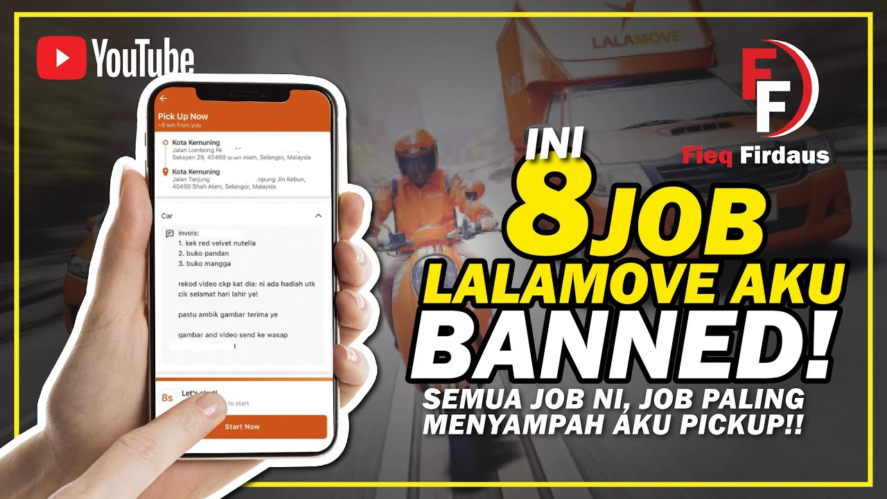 Ini Job Lalamove Aku Banned Terus Untuk Ambil