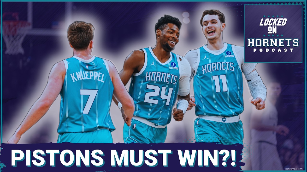 Hornets MUST WIN vs Pistons! | BEST & WORST Postseason Scenarios | Playoff Rotation DECISIONS