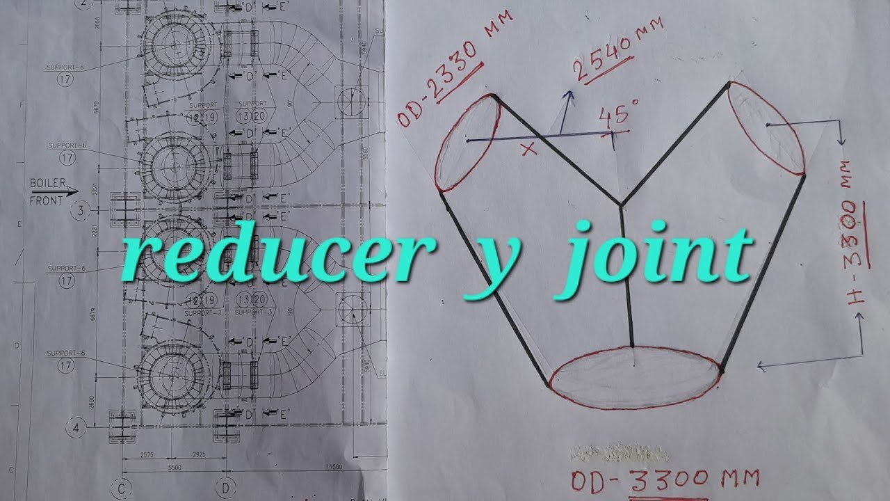 REDUCER  Y JOINT & DEFIANCE Y JOINT/ LAYOUT Y JOINT FABRICATION 