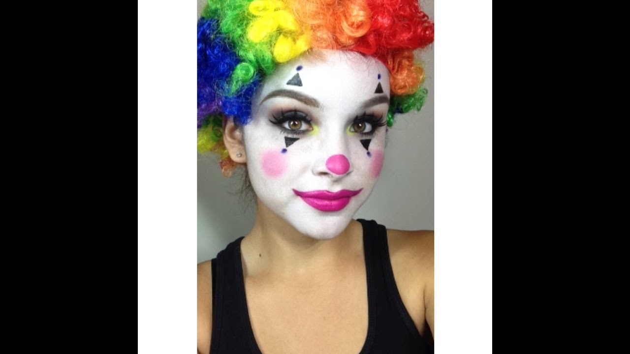 Clown Makeup Tutorial (Halloween)