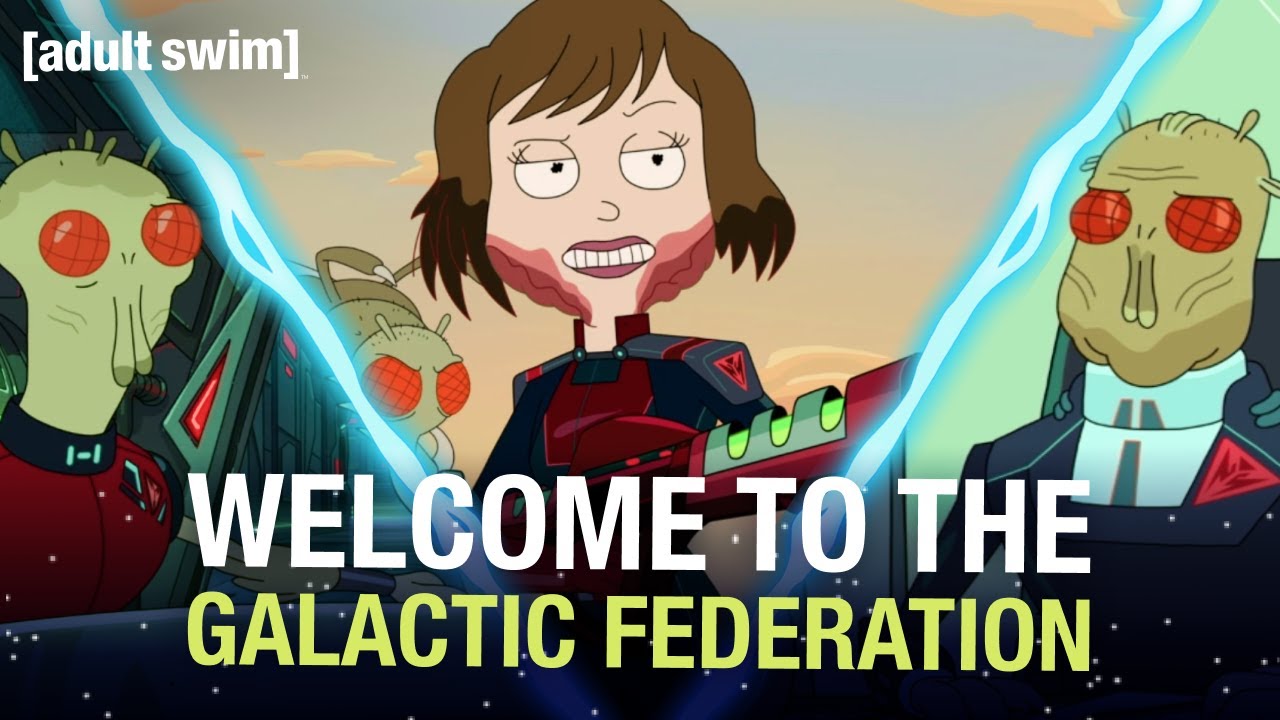 Welcome to the Galactic Federation | Rick and Morty | adult swim