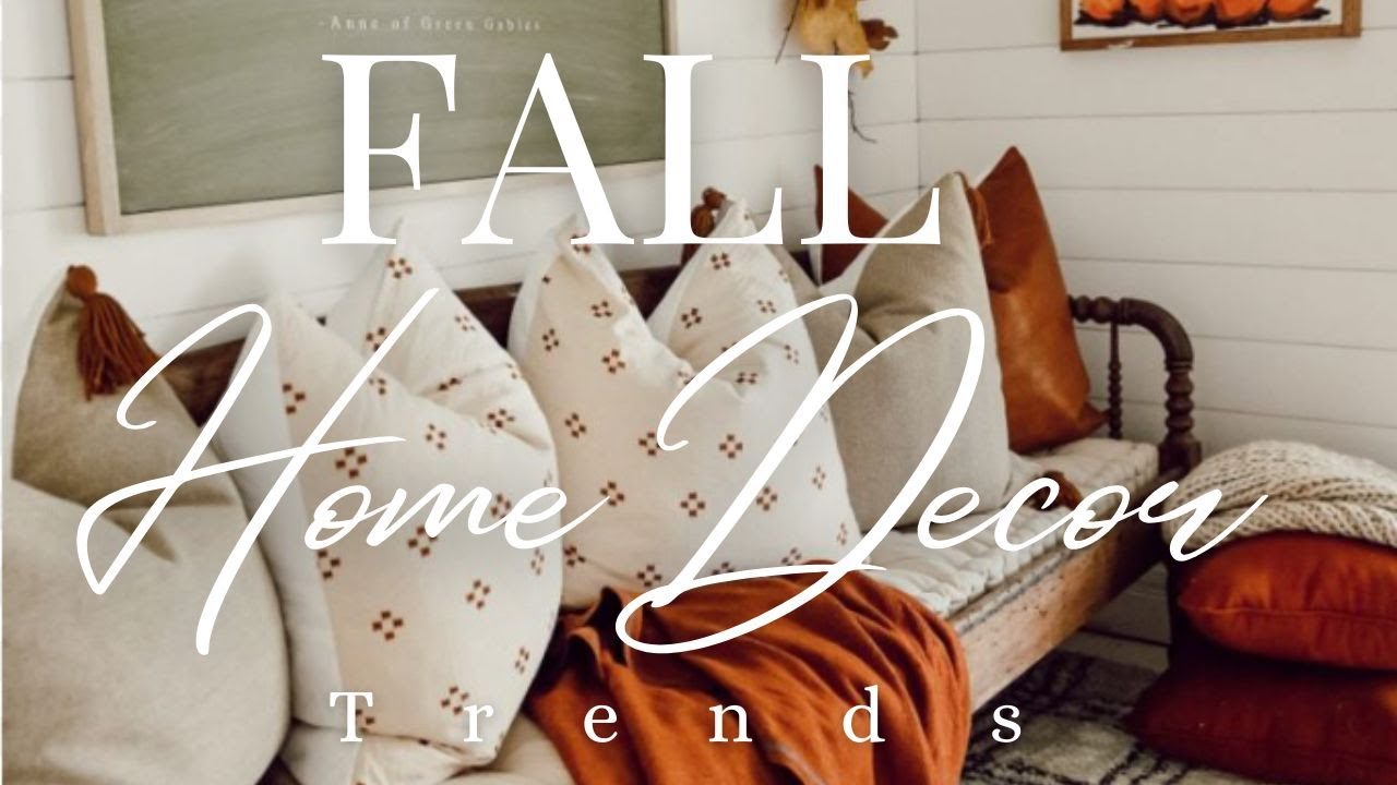 FALL DECOR IDEAS TO WARM UP 2023 l Fall Home Decor Trends.