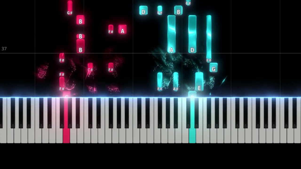 ハレンチ Harenchi - CHANMINA [PIANO TUTORIAL]