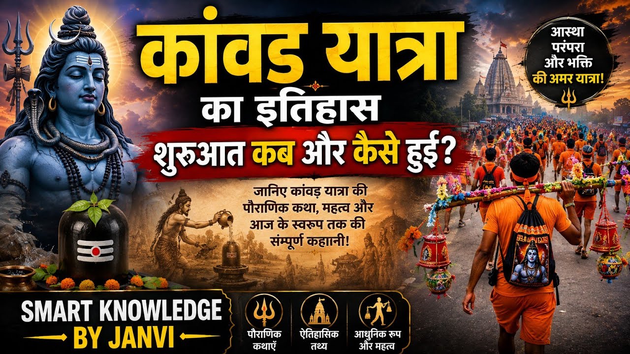 Kanwar Yatra:The Complete History|How and When Did This Sacred Journey Begin? #kanwaryatra #history 