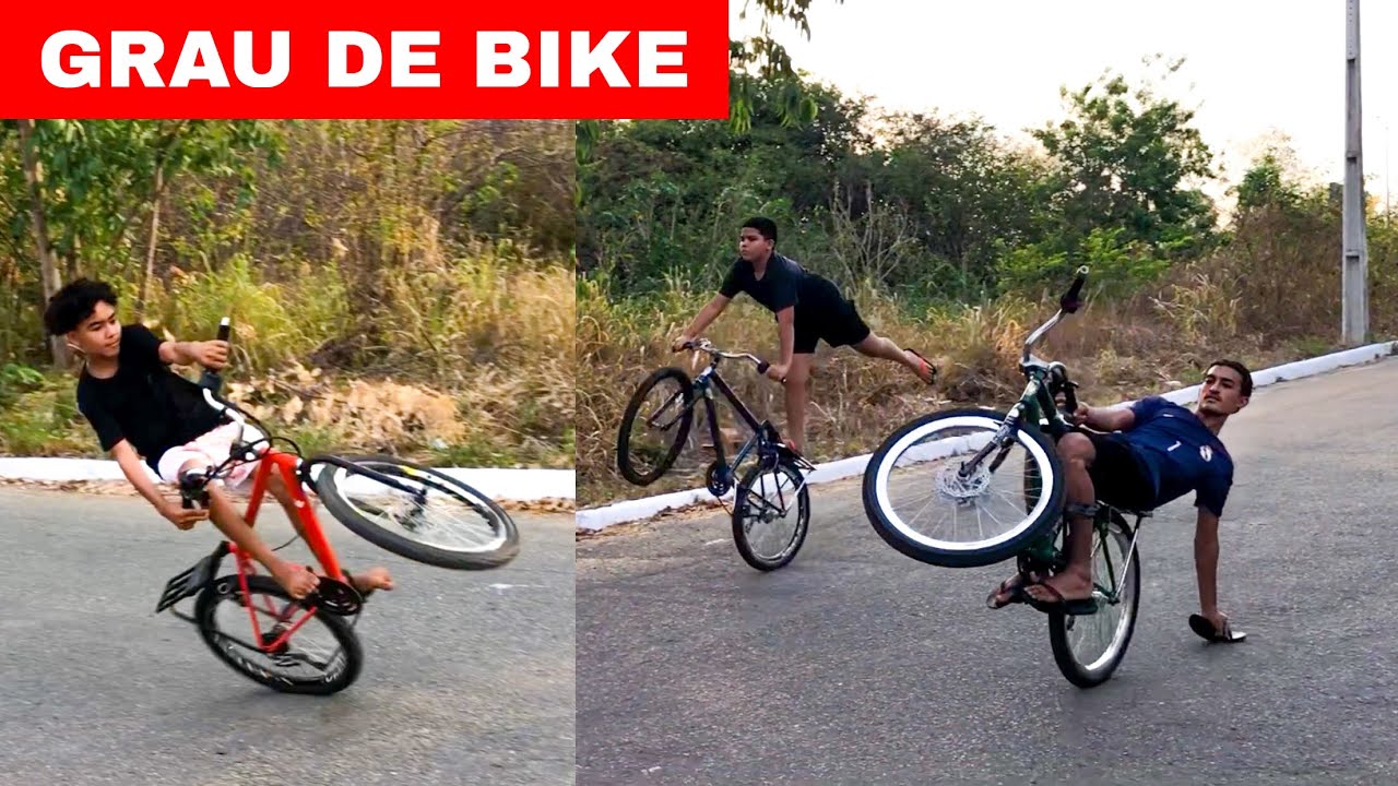 Encontro de grau de bicicleta