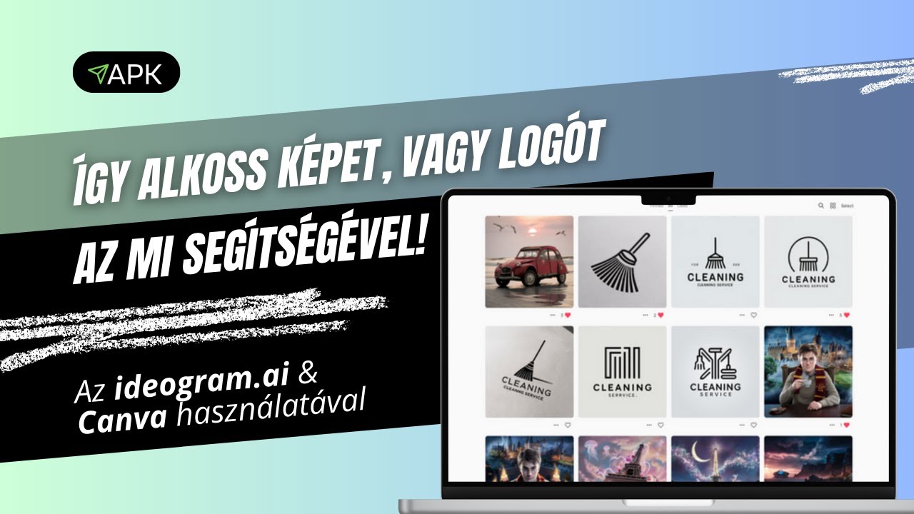 Így alkoss képet, vagy logót ingyenesen az AI segítségével - AI képgenerálás és logótervezés