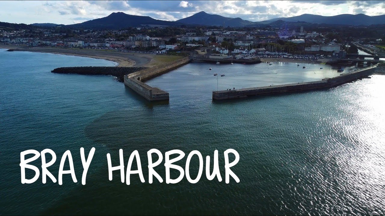 Bray Harbour | County Wicklow | Ireland | 4K Aerial Film