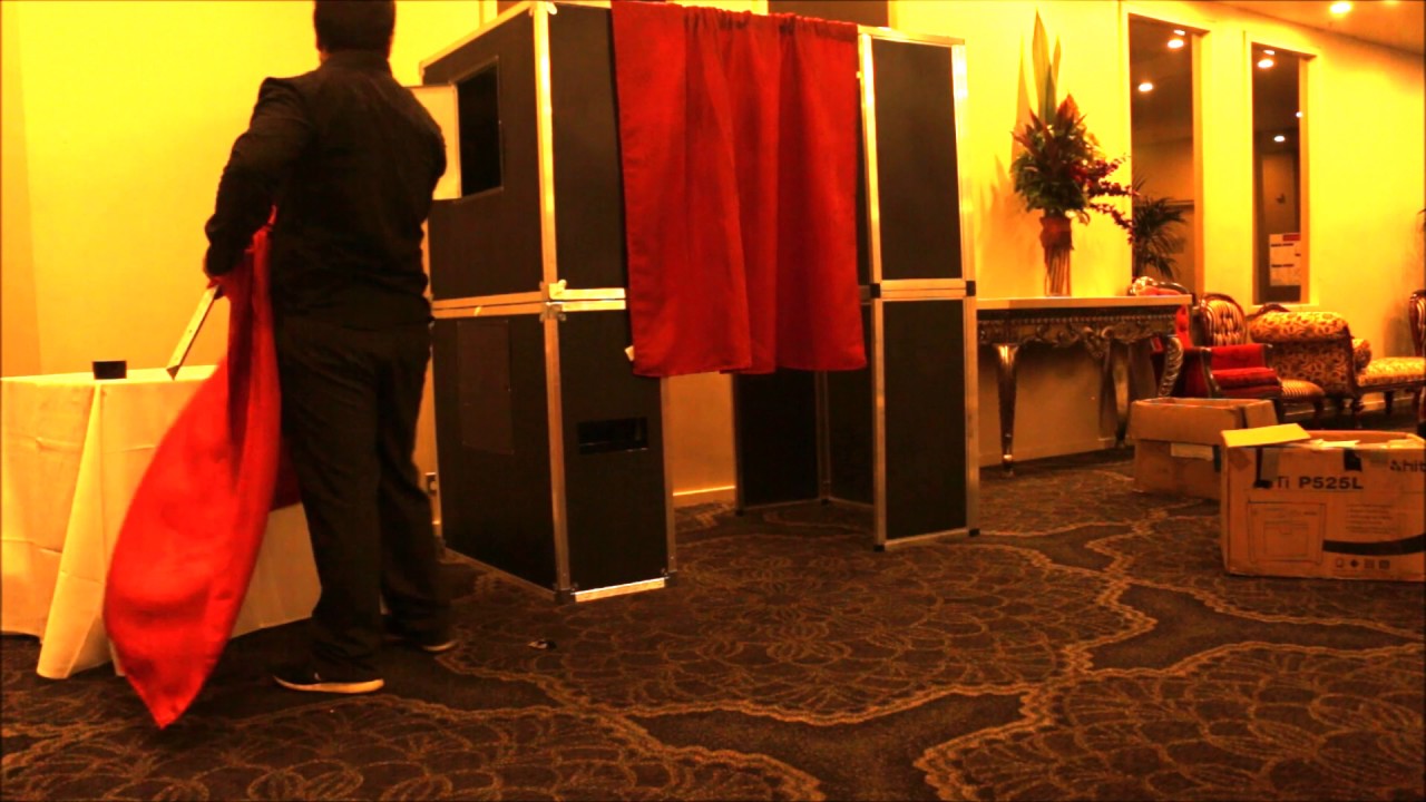 Enclosed Photo Booth Setup