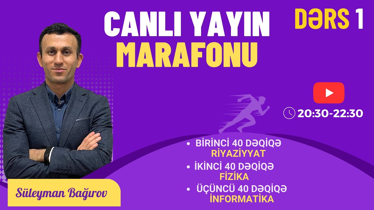 Qəbul marafonu dərs 1