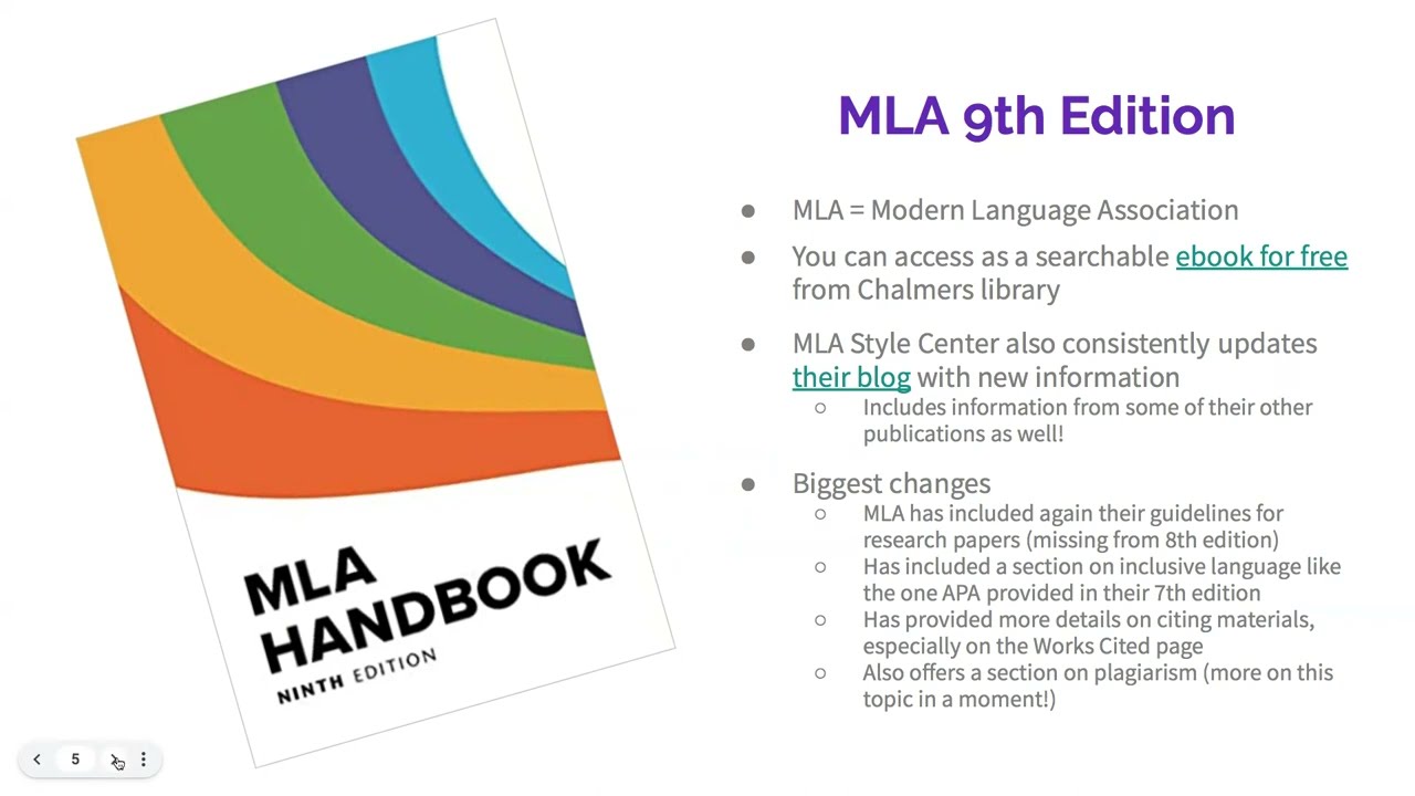 APA vs. MLA
