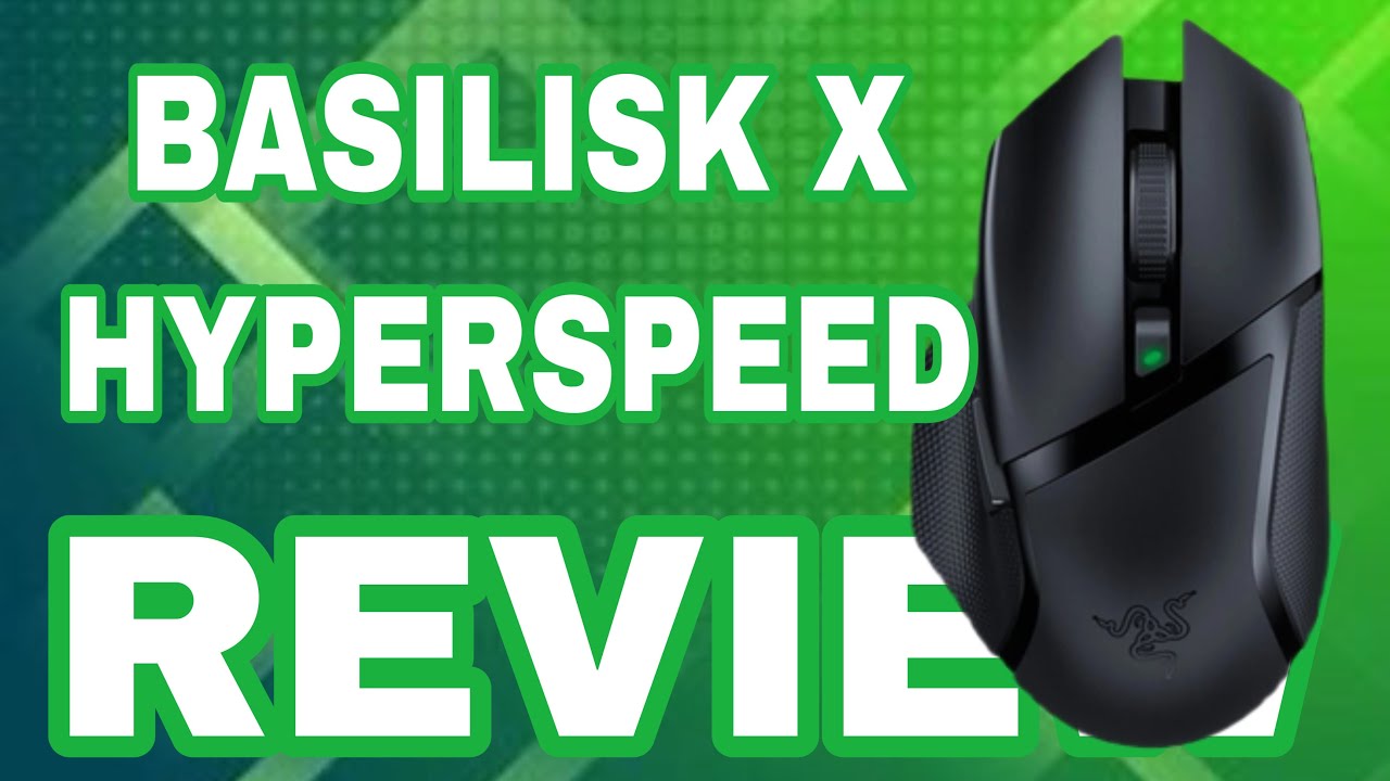 Razer Basilisk X Hyperspeed UNBOXNG & REVIEW!