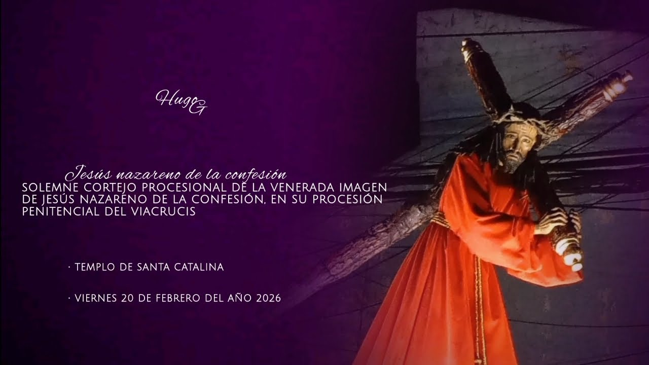 Mater mea / procesión penitencial de Jesús nazareno de la confesión | Primer viernes de cuaresma