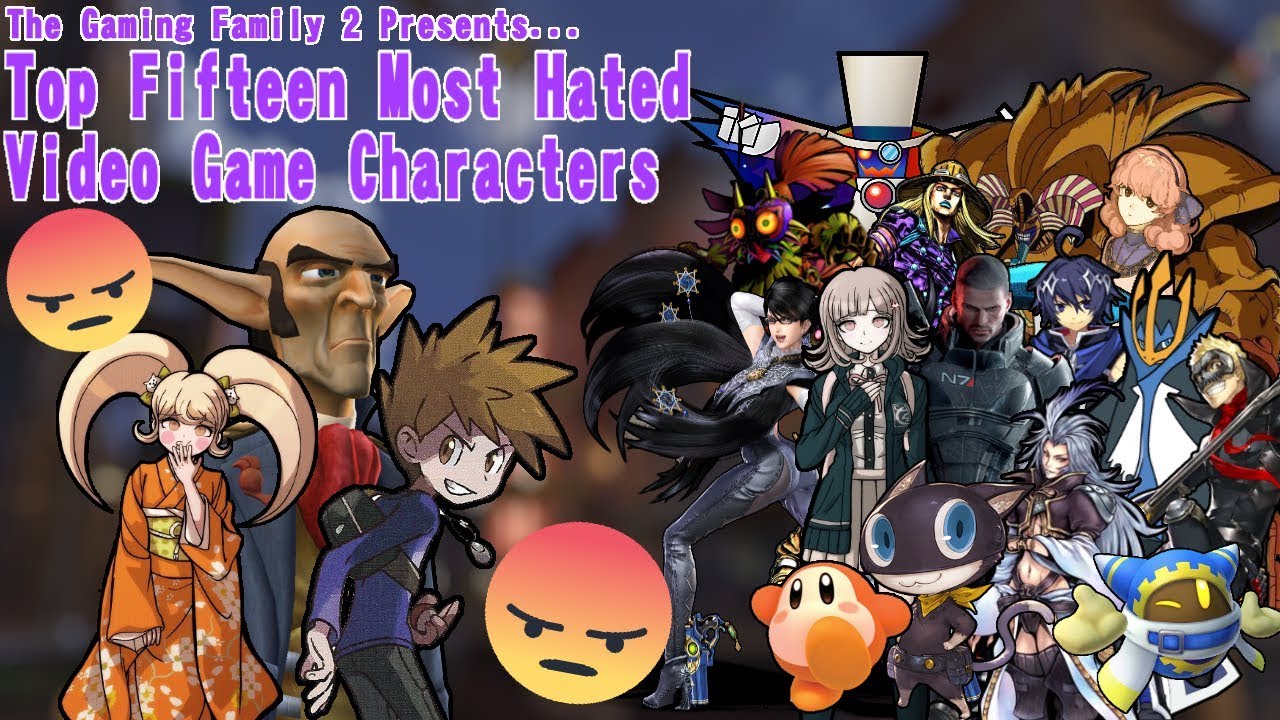 Top Fifteen Most Hated Video Game Characters - The Gaming Family 2