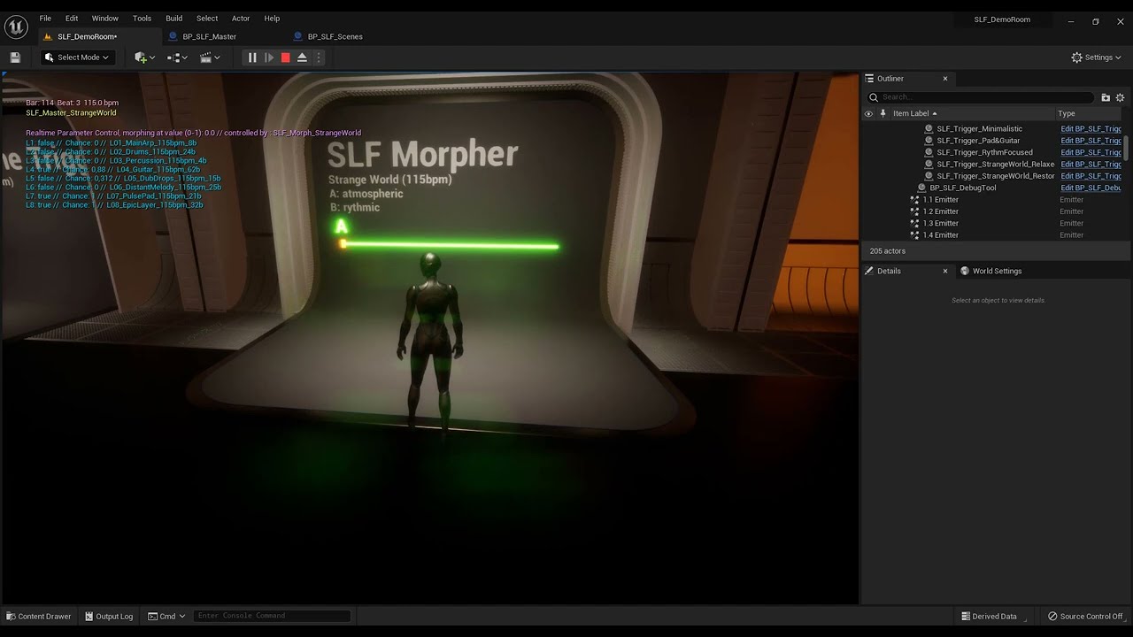 Procedural Music with Metasound & Blueprints in UE5 | Museum of Sonic Lifeforms
