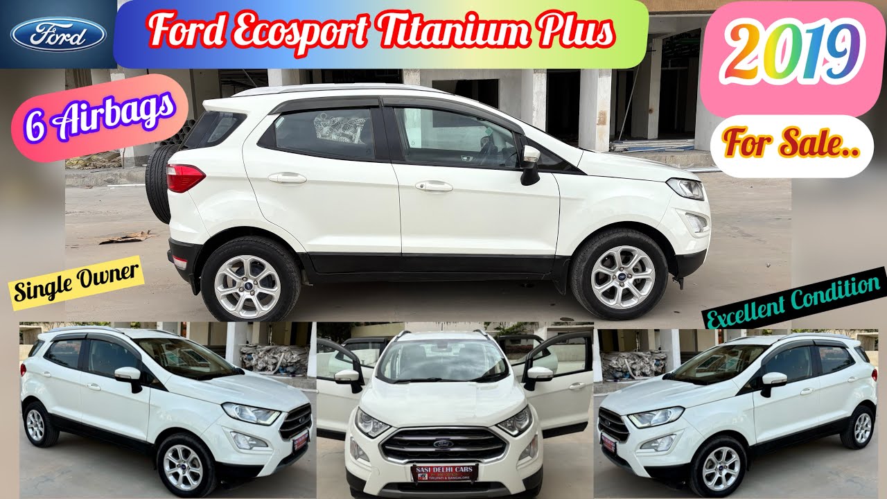 Ford Ecosport Titanium Plus For Sale | Single Owner 2019 | Less Driven Kms| 