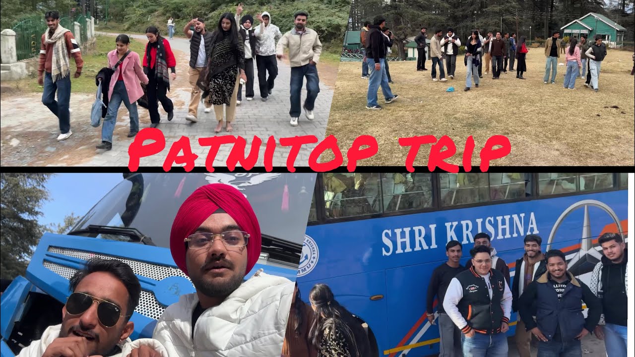 Jammu to Patnitop | Mam College | Full enjoyment ♥️ | Jammu & Kashmir 