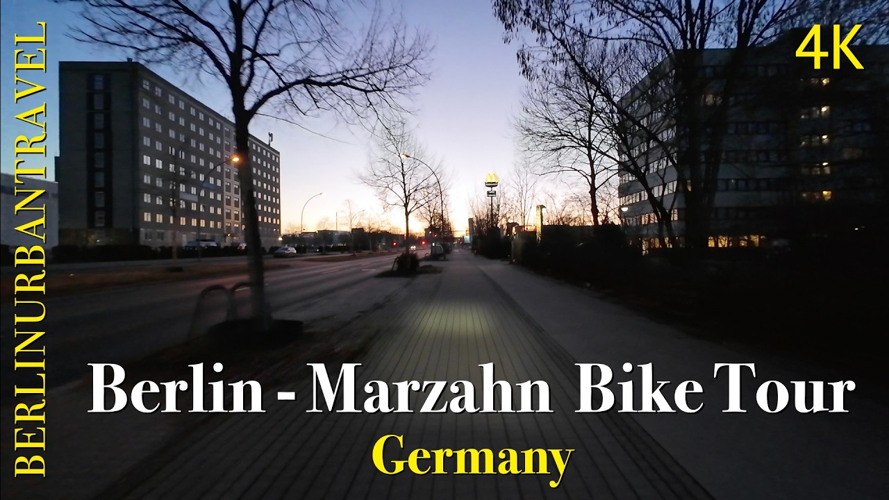 Berlin - Marzahn | Germany 4K Bike Tour - 4K