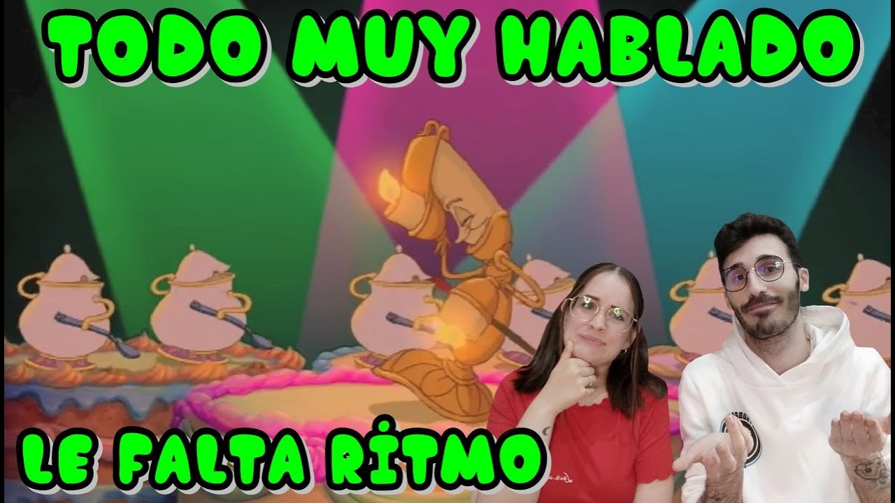 ESPAÑOLES REACCIONAN A DOBLAJE LATINO VS ESPAÑOL DE LA BELLA Y LA BESTIA/NUESTRO HUESPED #DISNEY