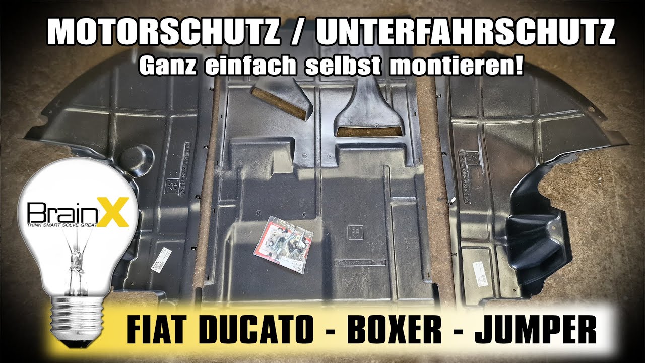 Unterfahrschutz für Ducato, Boxer & Jumper – So schützt du deinen Motor richtig!🛠️
