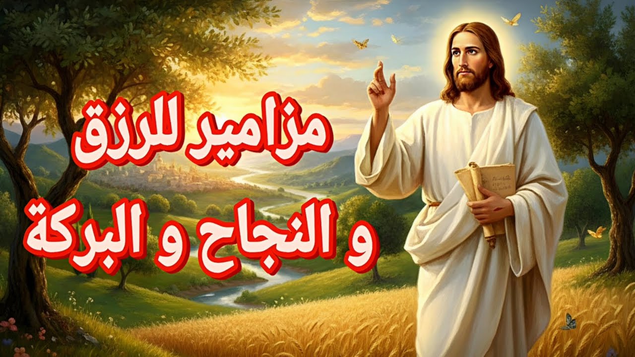 مزامير للرزق و النجاح و البركة | #مزامير_داود_النبي #سفر_المزامير ✨️🤍