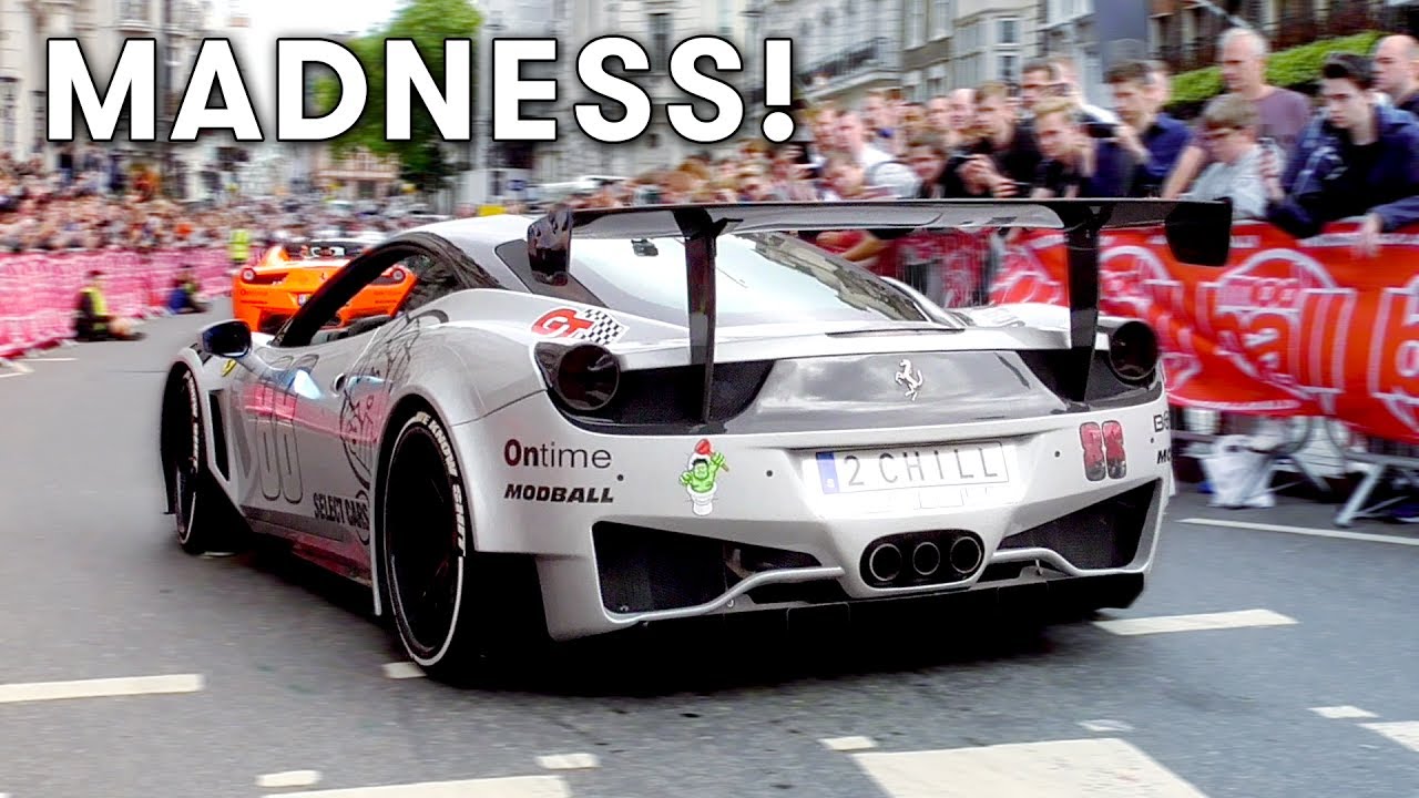 Modball Rally 2017 London supercar MADNESS!