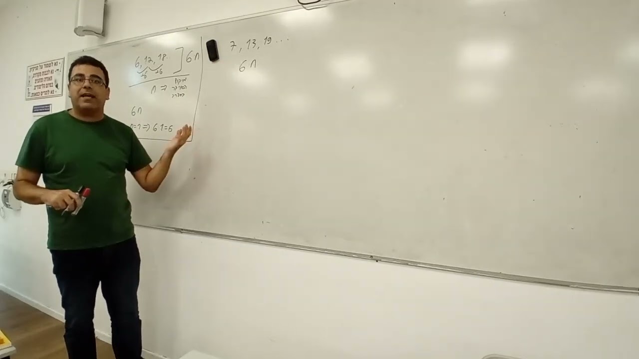 חוקיות: מתמטיקה לכיתה ז