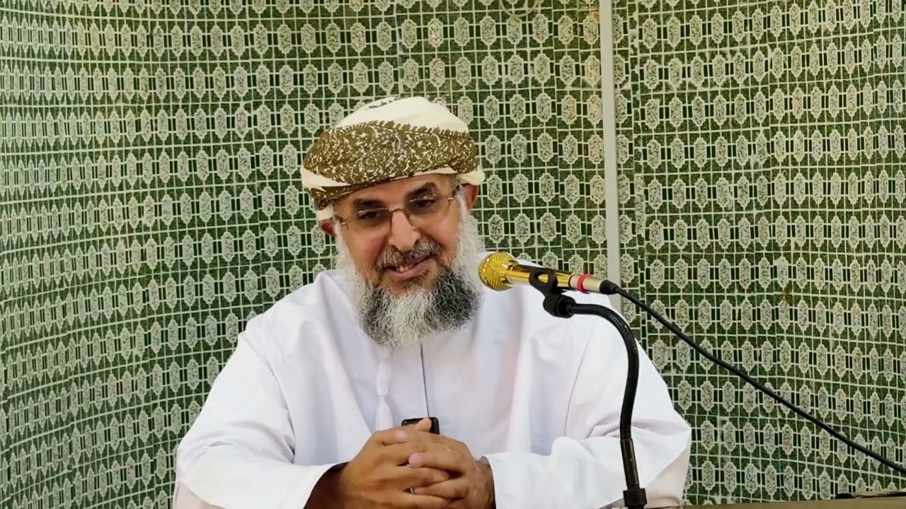 الإيمان بالملائكة للدكتور الفاضل خليفة بن أحمد القصابي ( مسجد أبي المؤثر )
