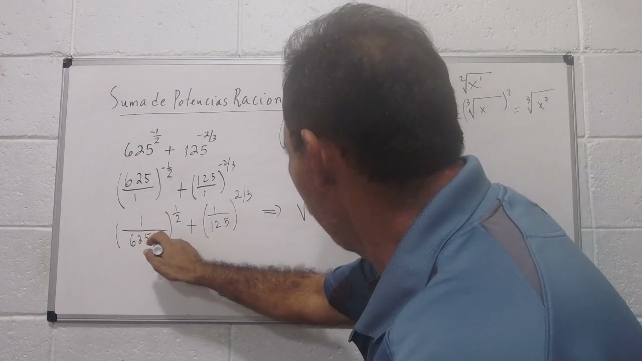Suma de potencias Racionales