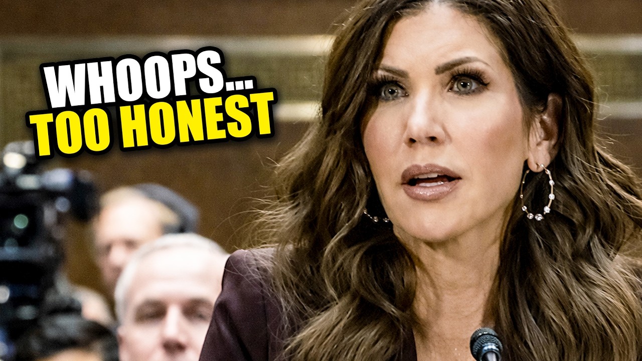 Trump FREAKS OUT, Fires Kristi Noem For Telling Congress TOO MUCH