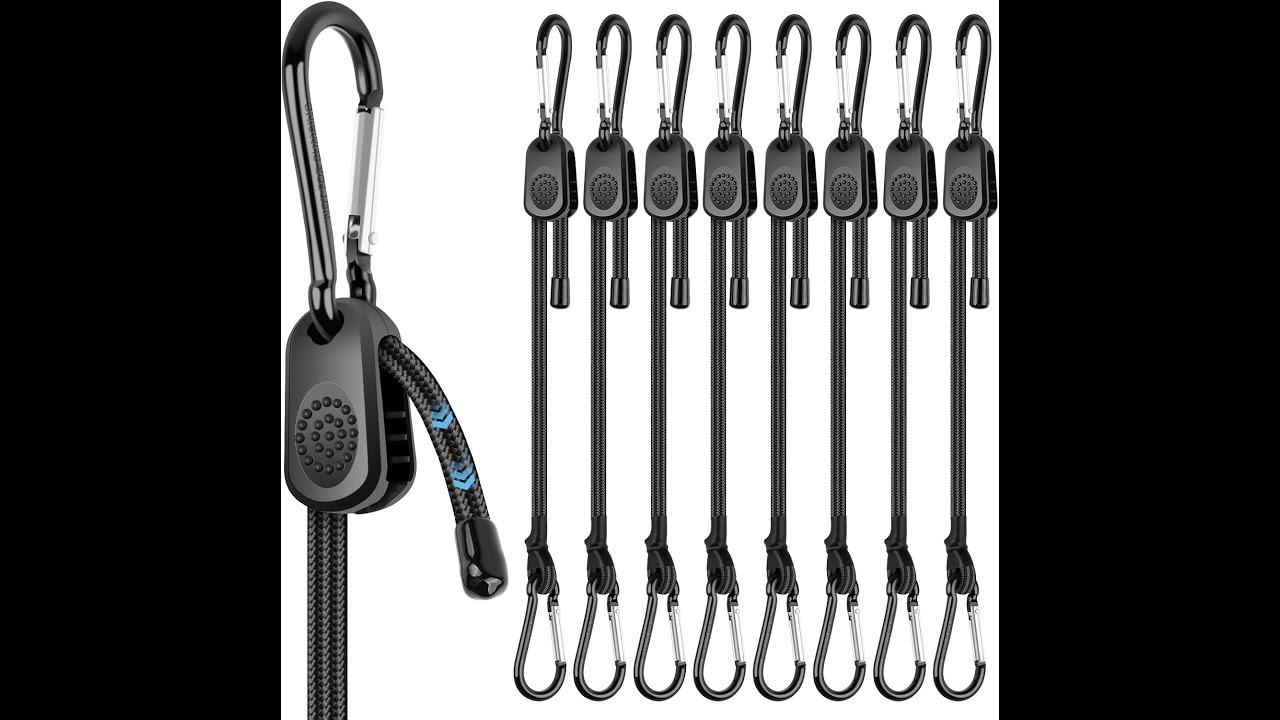 These adjustable bungee cords are a game-changer!