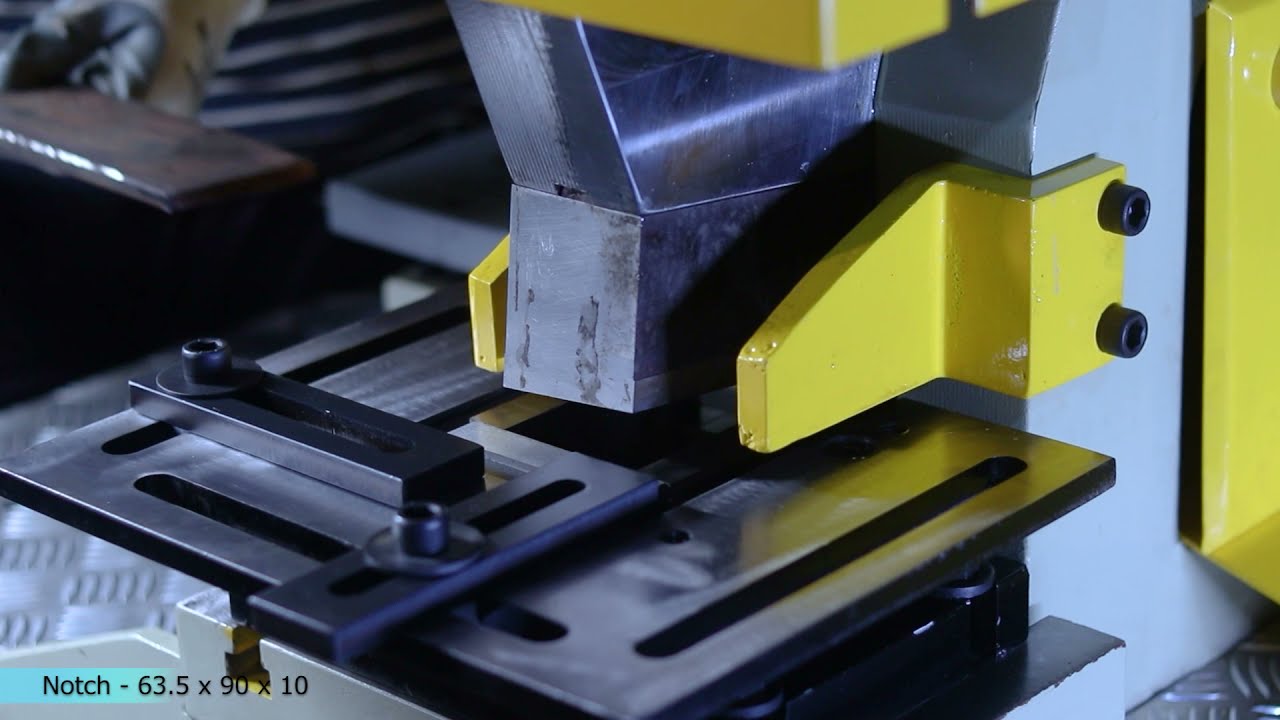 Ultimate Hydraulic Ironworker Machine – Multi-Function Cutting, Punching & Bending