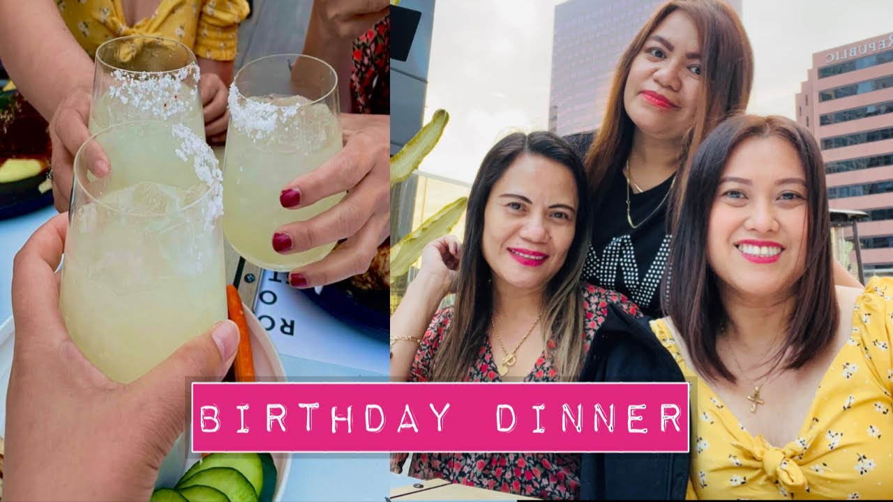 Birthday Dinner || The Rooftop at the Wayfarer