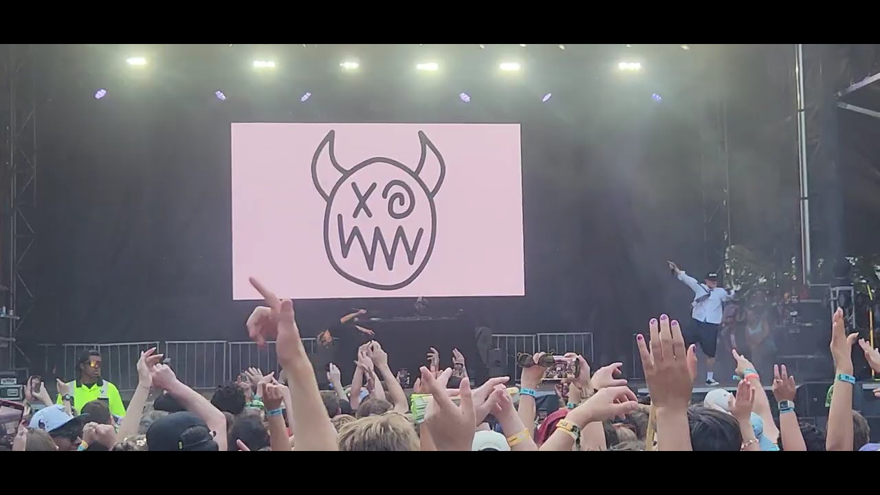 Joey Valence & Brae Live 8/3/25 at Lollapalooza Day 4 in Chicago,Il.