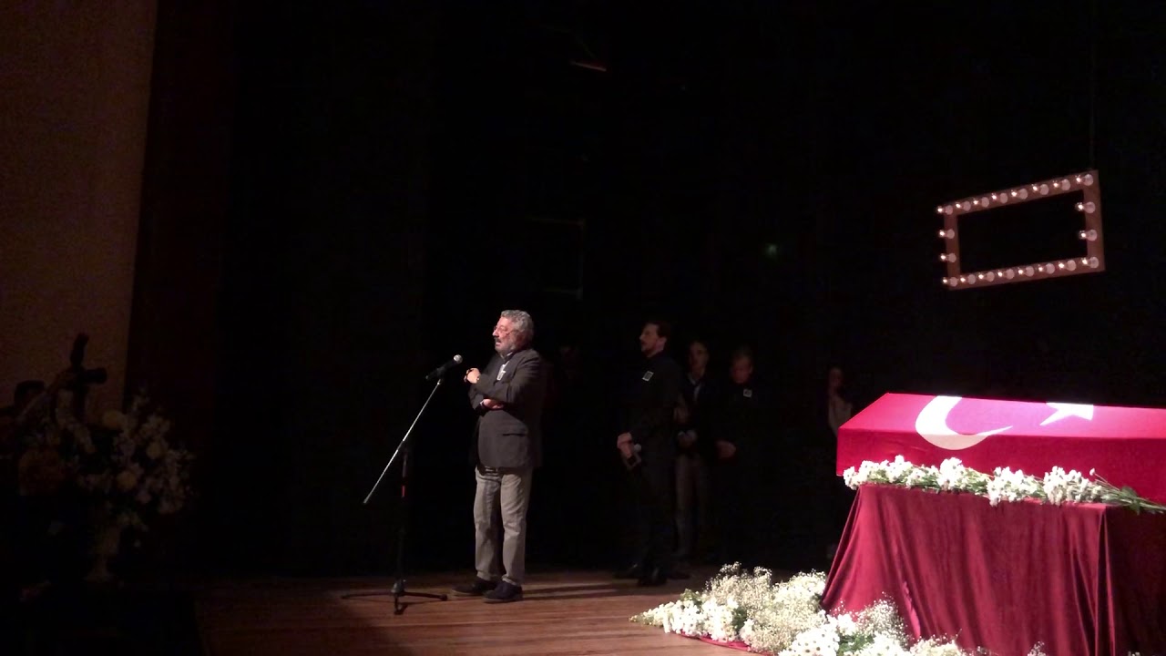 Yıldız Kenter, Kenter Tiyatrosunda Son Yolculuğuna Uğurlanıyor, Mehmet Birkiye'nin konuşması