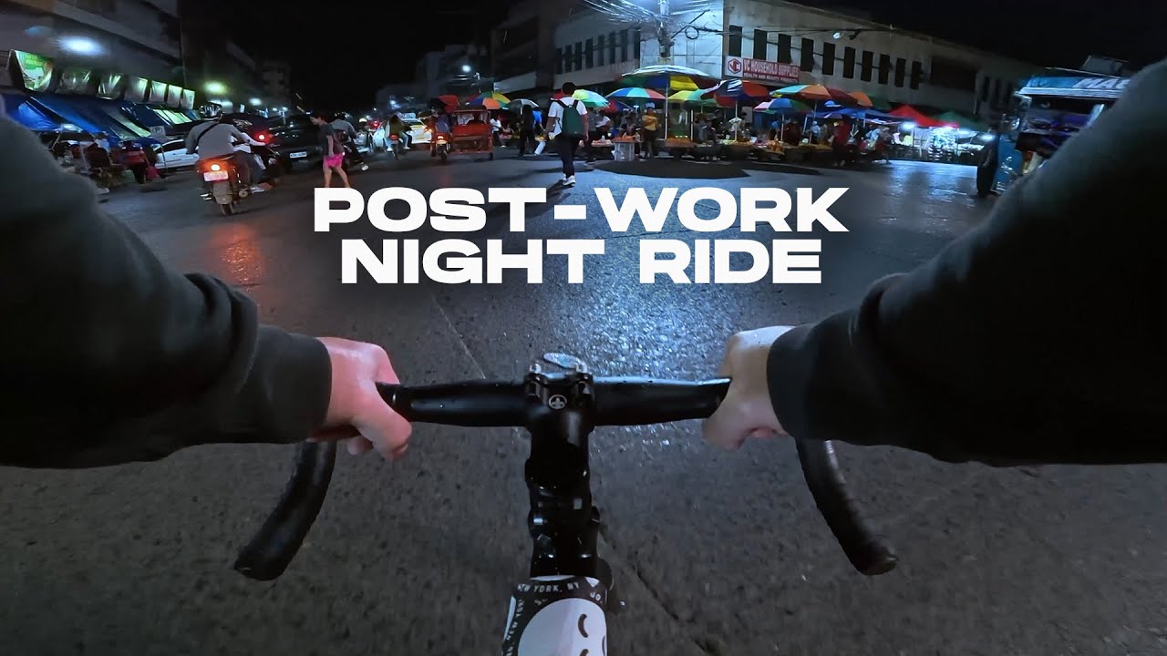 POV Fixie Night Ride | Post-Work Cruise (CDO, PH)